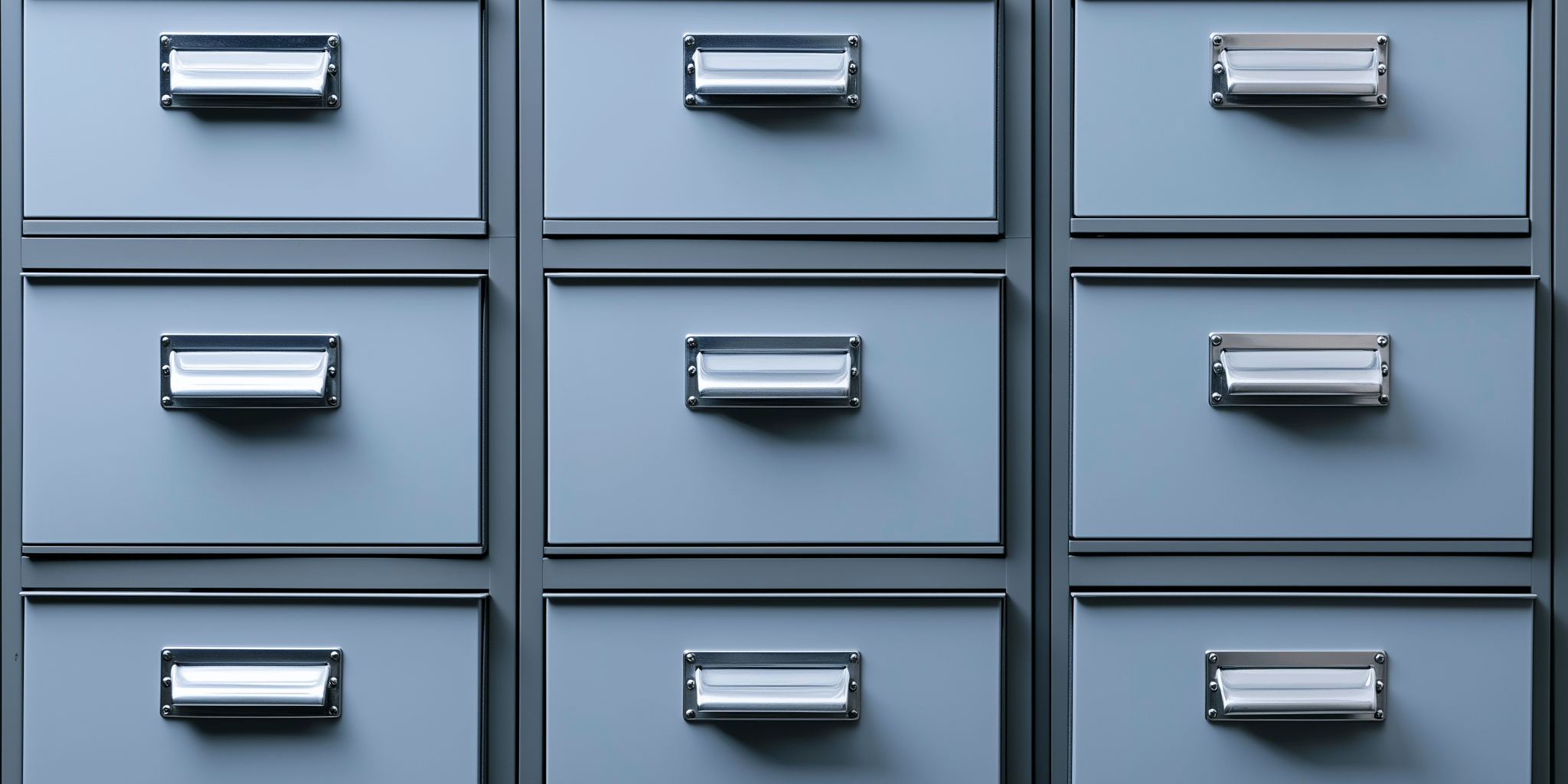 clean filing drawers