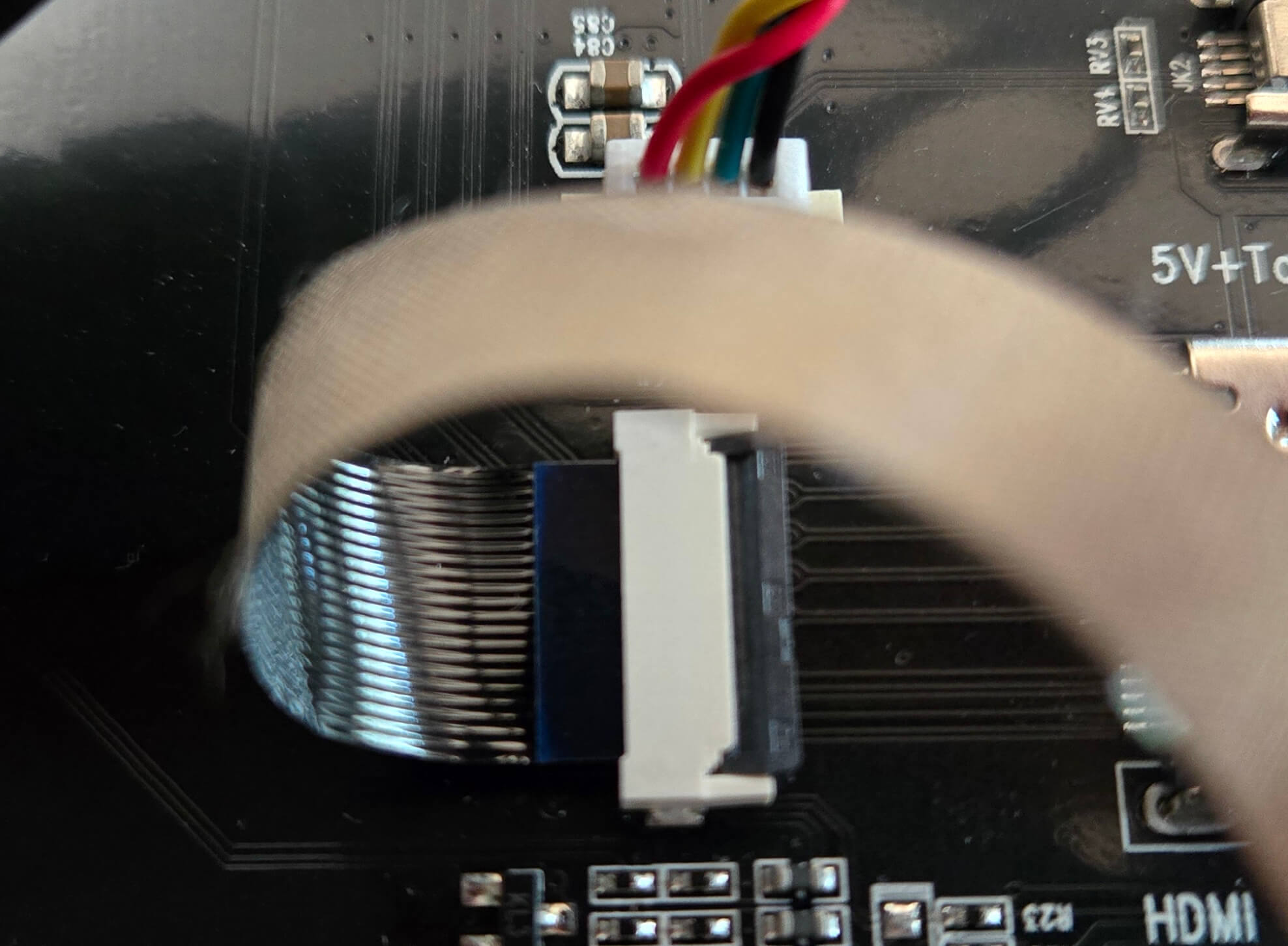 FPC port on touchscreen