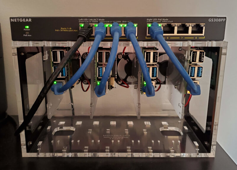 pi cluster completely built